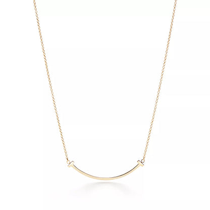 Tiffany T Smile Pendant Necklace