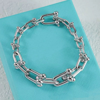 Tiffany HardWear Link Necklace Bracelet Earrings