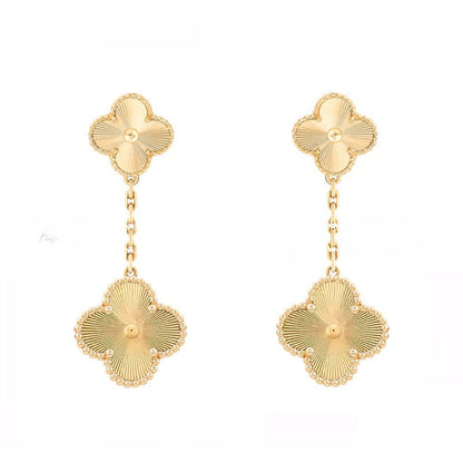 VCA Magic Alhambra 2 Motif Earrings