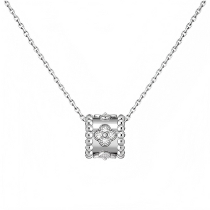 VCA Perlée Clovers Pendant Necklace