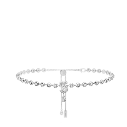 Chanel Eternal N鎺� Diamond Line Necklace