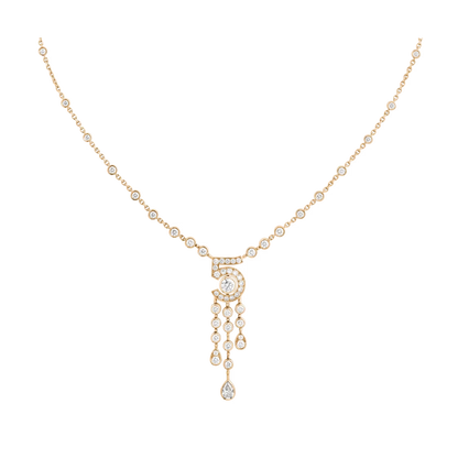 Lux Chanel Eternal N°5 Necklace Diamonds