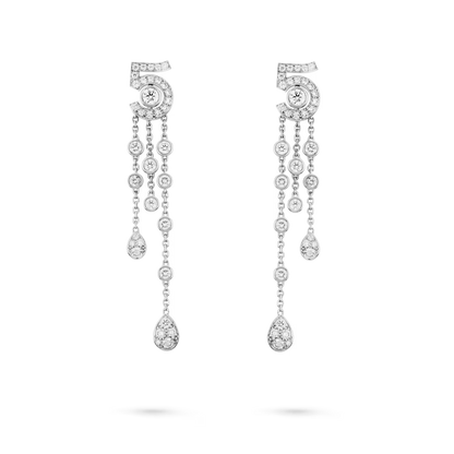Chanel Eternal N鎺� Transformable Earrings